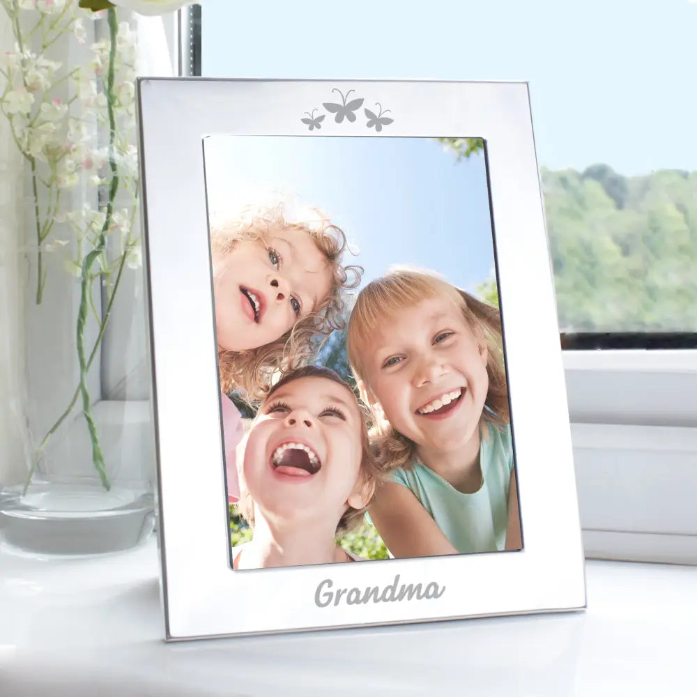 Photo Frames, Albums and Guestbooks Silver 5x7 Grandma Photo Frame